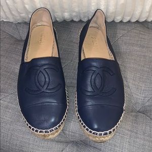 Chanel Espadrille loafers